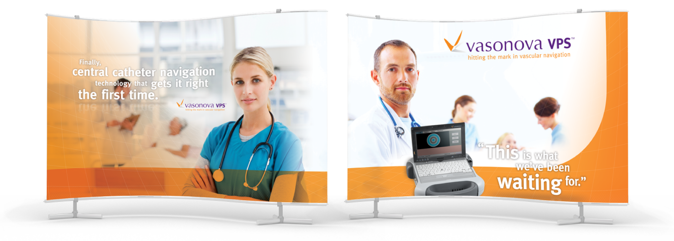 Vasonova Healthcare Startup Launch Case Study - Trade Show Booth
